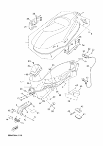YP125R Пружина