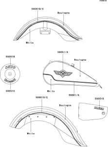  Decals(boulogne / white)