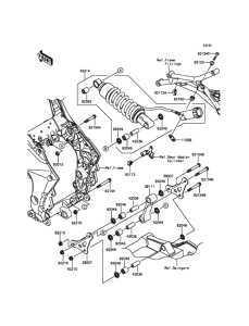 KLZ1000 Подвеска  /  амортизатор