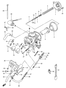 UC150 Carburetor assy
