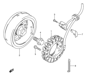 DR650 Зажигание
