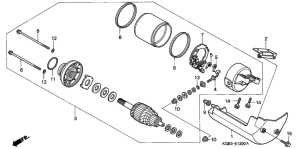 VT125 Стартер
