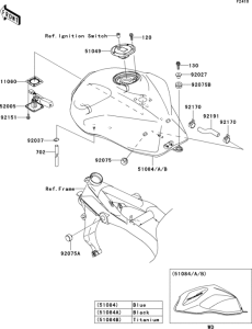ZR1000 Fuel tank(1 / 2)