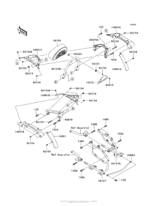 VN1700 Saddlebags (Side Bag Bracket)