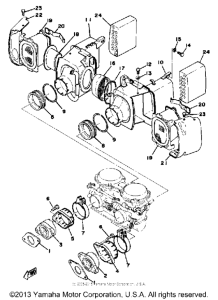 XS650D Впускная система