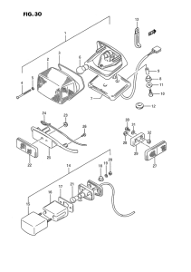 VS1400 Задний комбинированный сигнал