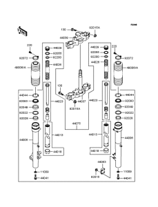  Передняя вилка
