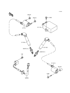 VN800 Система зажигания