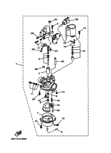 YW50 Carburetor assy