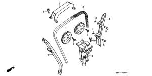  Цепь грм / натяжное устройство