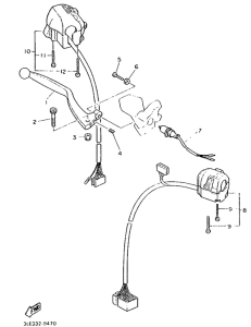 FZR1000 Handle switch. lever