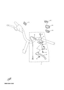 YN50 Handle switch. lever