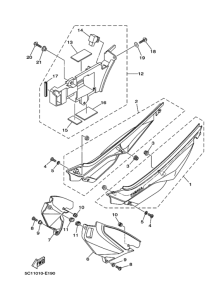 XT250X ｻｲﾄﾞｶﾊﾞｰ