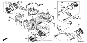 PCX150 Задний фонарь