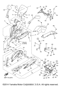 FZ6RFCR Обтекатели