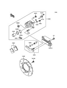  Задний тормоз