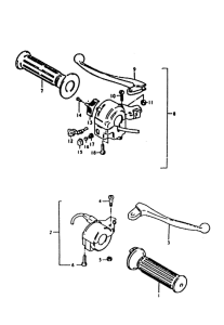 ZR50 Рулевой переключатель