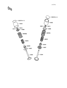 KL600 Клапана