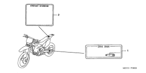  Лейбл предостережения