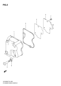 UX150 Крышка головки цилиндров