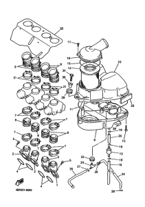 XJ600S Впускная система