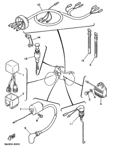 TY250R Электрика 1