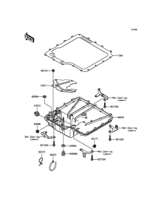 ZX1400 Маслянный поддон