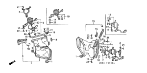 GL1500A Cooling fan / shroud