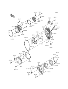 ZX600 Engine Cover(s)(1 / 2)