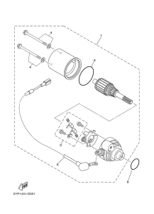 T135FI Стартер
