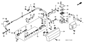 GL1500C Задний тормозной цилиндр