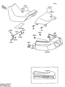 ZX600 Пружина