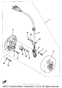 YZ400F C - d - i - magneto