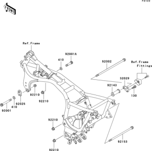 ZG1000 Крепление двигателя
