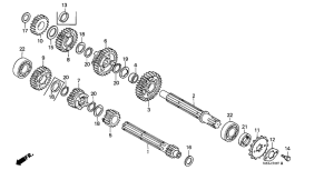 Z50J Трансмиссия