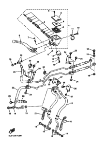 FZ1-SA Передний тормозной цилиндр