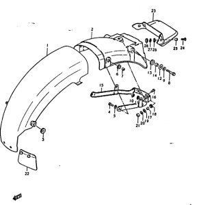 GS1000 Заднее крыло