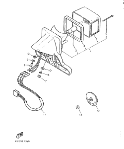 XT600H (32.4KW) Фонарь