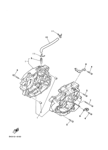 SR125 Картер двигателя