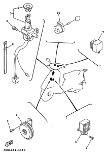YW100 Электрика 1