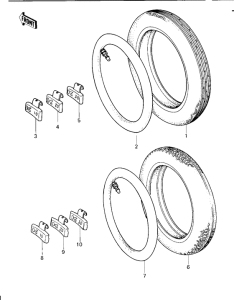 KZ1000 Покрышки