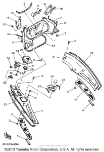 FJ1200WC Обтекатели