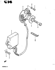 GS850 Зажигание