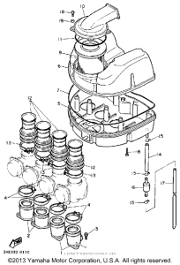 FZR600RA Воздушный фильтр