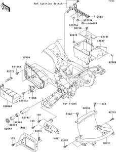  Короб для АКБ