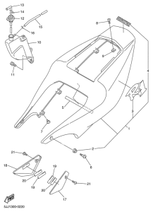 YZF-R1 Боковые обтекатели