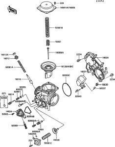  Carburetor parts(1 / 3)