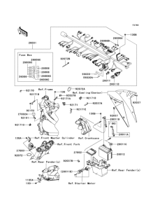 EX650 Электрика