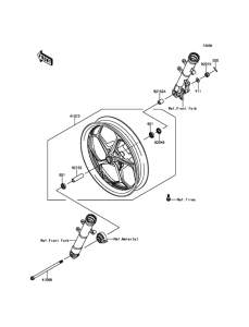 BR250 Переднее колесо