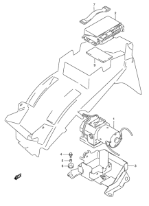 GSF1200S Abshydraulikei